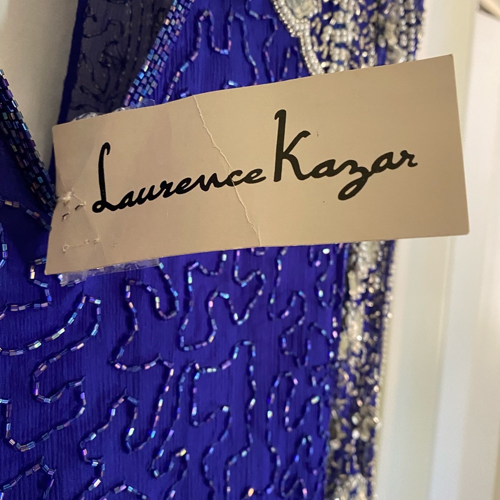 Laurence Kazar Elegant beaded dress. - Picture 3 of 3